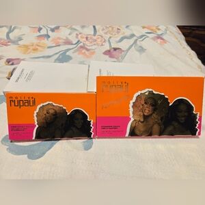 Mally x RuPaul Eyeshadow Palette Set - Orange & Pink Packaging